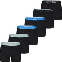 Herren Baumwollmischung Retroshorts 6er-Pack