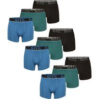 Herren Core Jersey Boxershorts 9er-Pack