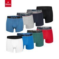 Herren Jersey Boxershorts 8er-Pack