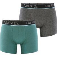 Herren Retro Boxershorts 2er-Pack