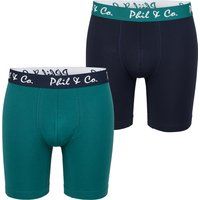 Herren Retroshorts Lange Beine 2er-Pack