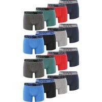 Schwarze Herren-Boxershorts aus Baumwollmischung