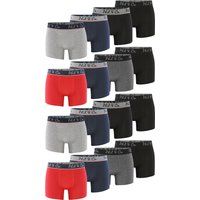 Schwarze Herren-Boxershorts aus Baumwollmischung