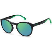 Sonnenbrille mit runden Gläsern und Spiegelgläsern