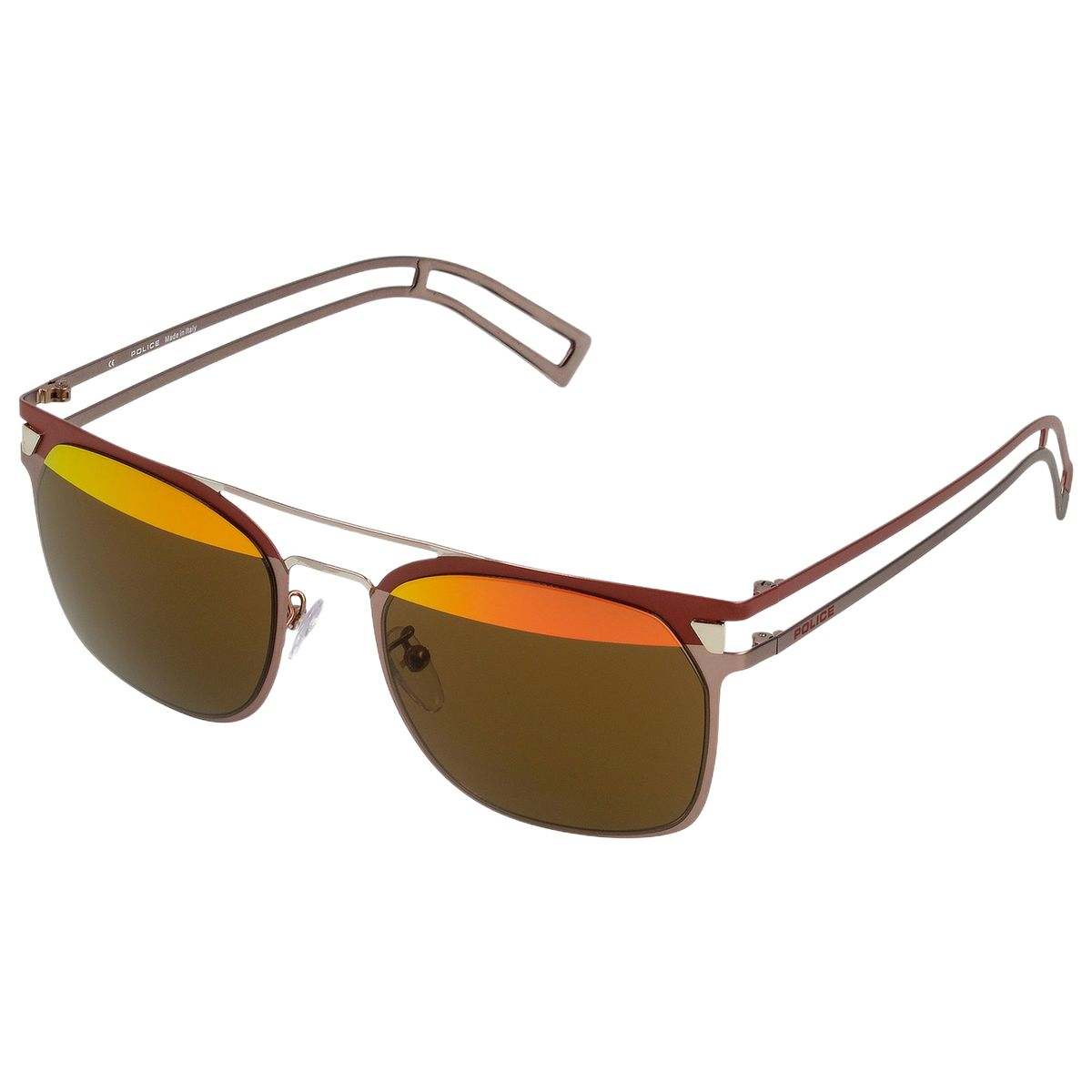 Moderne Sonnenbrille mit Metallrahmen