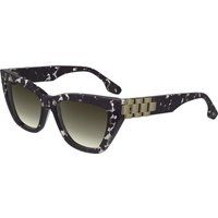 Markante Sonnenbrille mit eckigem Rahmen