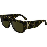 Markante Sonnenbrille mit eckigem Rahmen