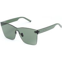 Moderne grüne randlose Sonnenbrille