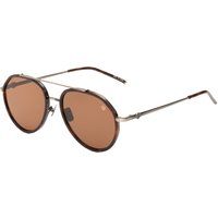 Aviator Sonnenbrille mit Schildpattmuster