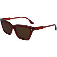 Eckige Sonnenbrille mit Acetatrahmen