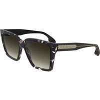 Statement Sonnenbrille mit quadratischem Rahmen