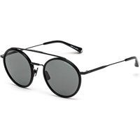 Runde Doppelsteg-Sonnenbrille