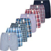 Klassische gewebte Boxershorts aus Baumwolle