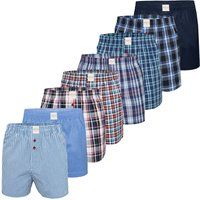 Klassische gewebte Boxershorts aus Baumwolle