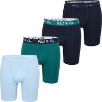 Herren Retroshorts Lange Beine 4er-Pack