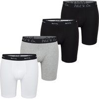 Herren Retroshorts Lange Beine 4er-Pack