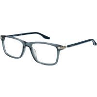 Rechteckige Unisex-Brille mit Vollrand
