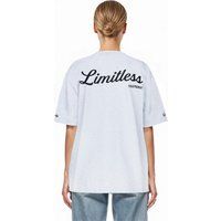 Übergroßes T-Shirt mit Grafikdruck
