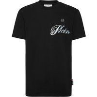 T-Shirt mit Farbverlauf und Logo-Print