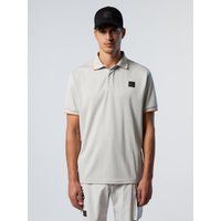 Coolmax Piqué Poloshirt mit Zierrand