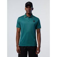 Coolmax Piqué Poloshirt mit Zierrand
