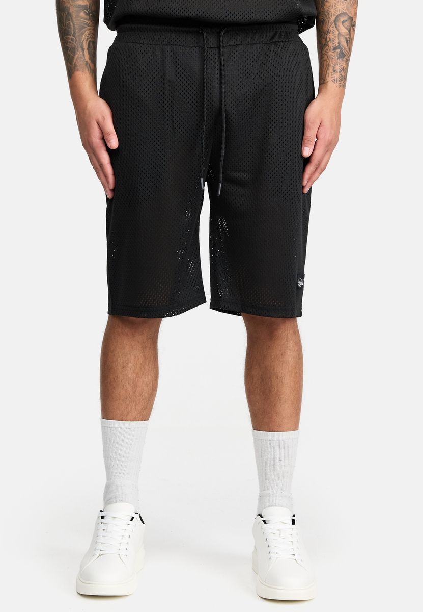 Atmungsaktive Mesh-Shorts im entspannten Stil