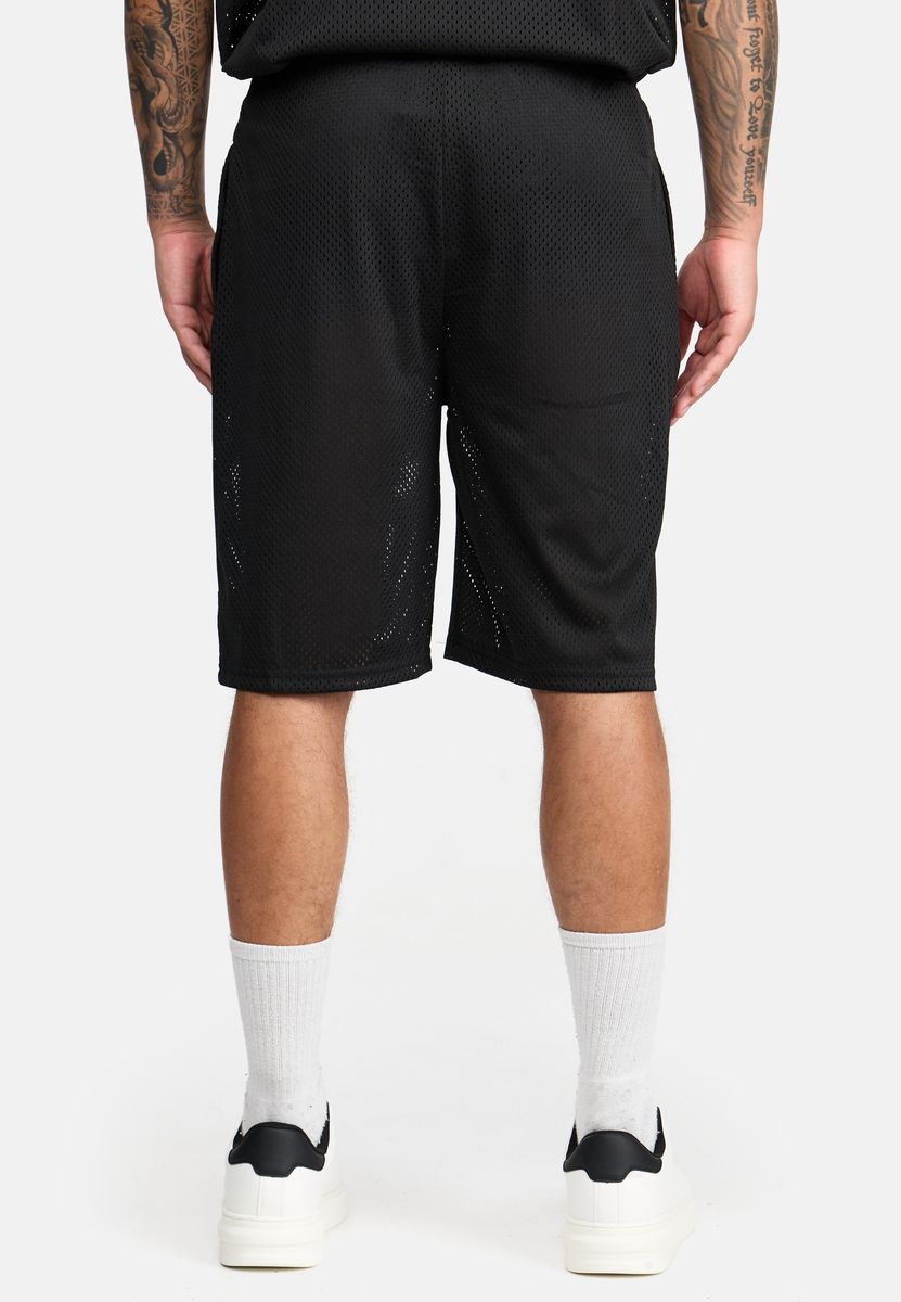 Atmungsaktive Mesh-Shorts im entspannten Stil