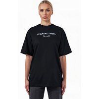 Übergroßes T-Shirt mit Grafikdruck