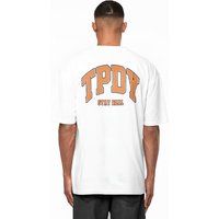 Schwarzes T-Shirt mit Grafikprint