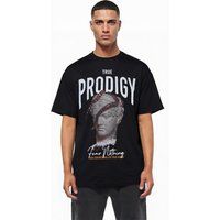 T-Shirt mit Grafikprint im Oversized-Schnitt