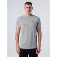 Klassisches Baumwoll-T-Shirt mit Rundhalsausschnitt