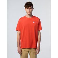 Klassisches Baumwoll-T-Shirt mit Rundhalsausschnitt