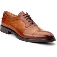 Base London Reversleder Herren Tan Oxford Schuhe