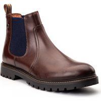 Base London Zinc Leder Herren Stiefel Braun