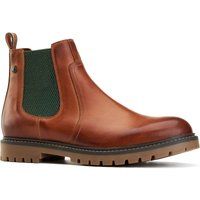 Base London Zinc Leder Herren Tan Stiefel