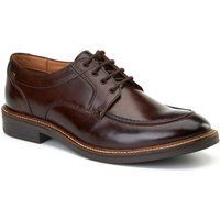Base London Surrey Leder Herren Schnürschuhe Burnt Brown