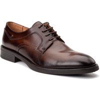Base London Hülle Leder Herren Braune Schnürschuhe