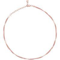 Roségold plattierte Choker-Halskette