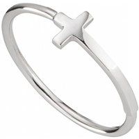 Kreuz Ring aus Sterlingsilber