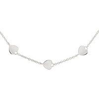 Halskette mit Herzanhänger aus Sterlingsilber