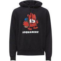 Hoodie mit Grafikprint aus Baumwollmischung