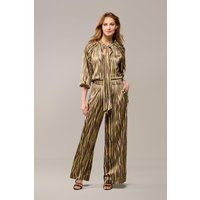 Bension-Print-Bluse Grün / Multi