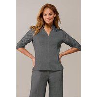 Lora Top Schwarz / Off-White