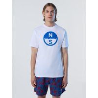 T-Shirt aus Baumwolljersey mit Logo-Print