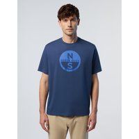 T-Shirt aus Baumwolljersey mit Logo-Print