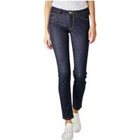 Dunkelwaschung Slim-Fit Jeans