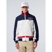 Retro Colorblock Segeljacke