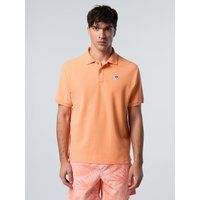Klassisches Baumwoll-Piqué-Poloshirt