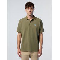 Klassisches Baumwoll-Piqué-Poloshirt