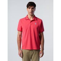 Klassisches Piqué-Poloshirt mit Besatz